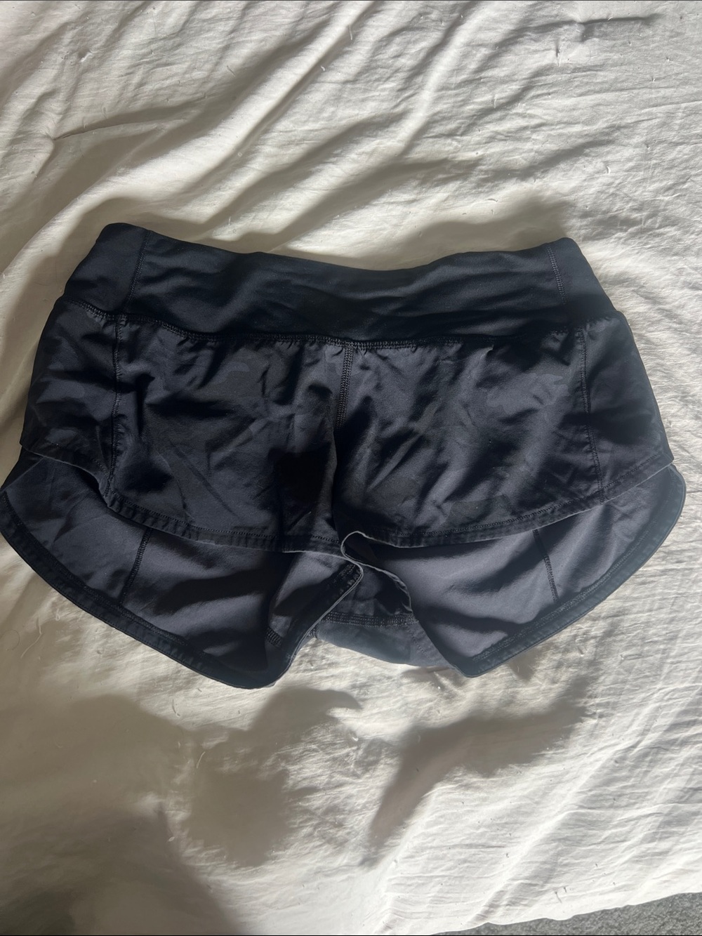 lululemon athletica Black Women's Athletic Running Shorts